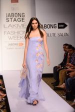 Model walks the ramp for Sailex Show at Lakme Fashion Week 2015 Day 1 on 18th March 2015